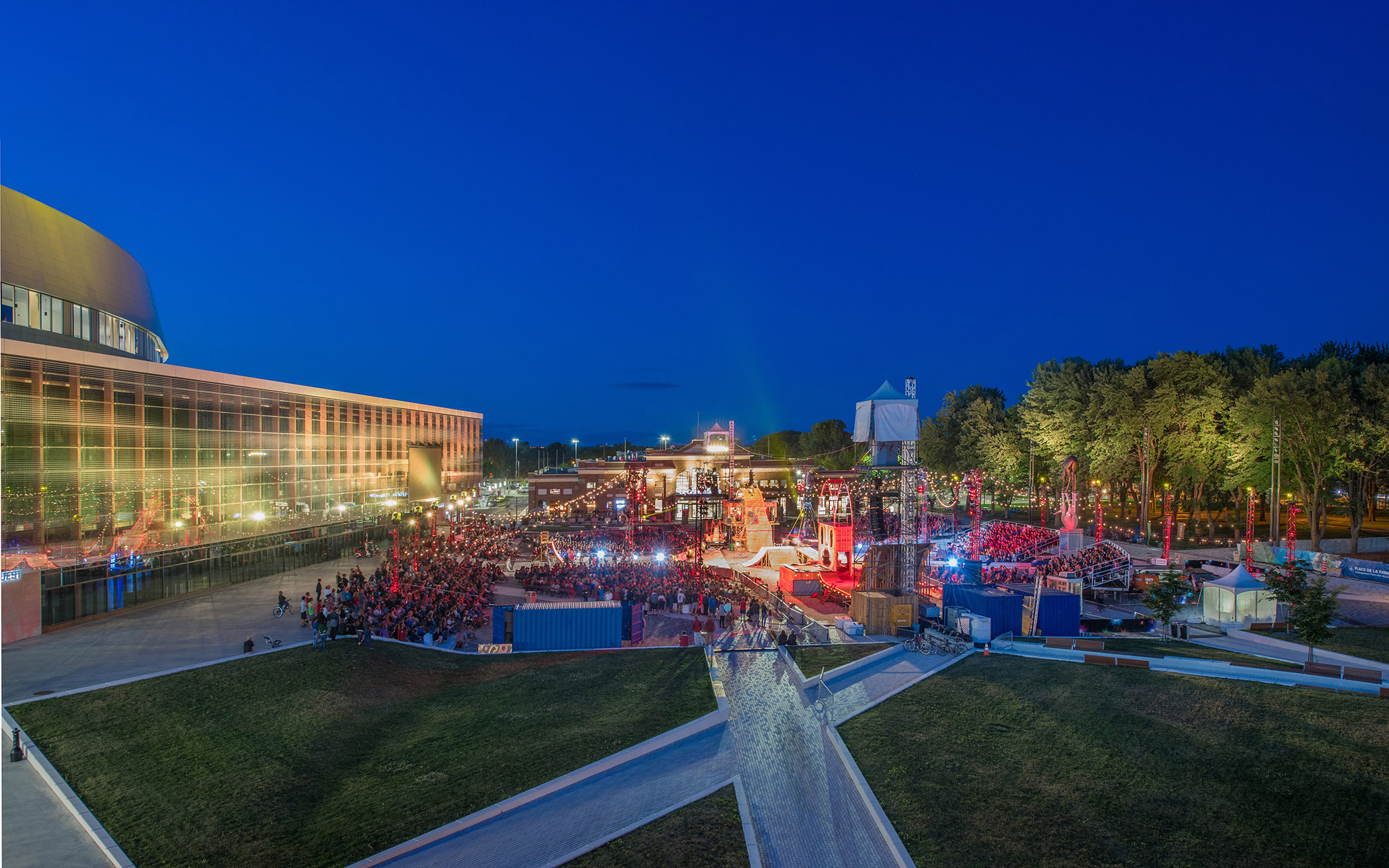 Spectacle extérieur